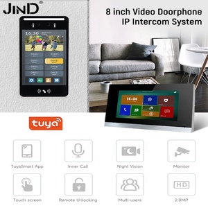 8 Inch IC/ID Card Face Recognition 1080P HD <strong>TCP</strong>/<strong>IP</strong> <strong>Intercom</strong> <strong>System</strong> <strong>Video</strong> Door Phone
