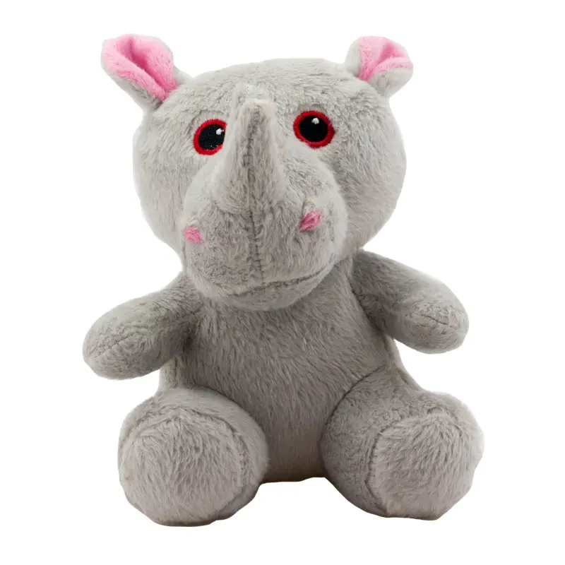 Rinoceronte de peluche suave de animales, novedad, producto en oferta, 2021