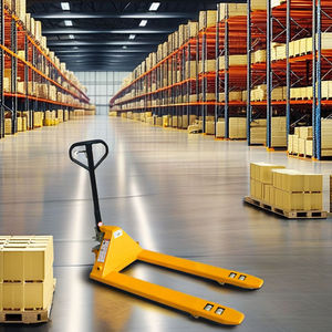 Carrelli manuali del carrello elevatore idraulico del bestiame di movimentazione e di scarico del Pallet idraulico - Product Image 3
