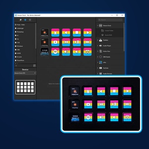 Top-ranking Products 2023 15 Keys Custom Consoles LCD <strong>Keyboard</strong> for Gaming Music Web <strong>Work</strong> OBS Stream Deck - Product Image 5