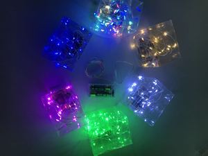 20 LED BATTERIE BETRIEBENE KUPFERDRAHT RGB MULTI-COLOR LED FAIRY STRING LIGHTS MIT TIMER FÜR WEIHNACHTS HOCHZEITS DEKORATION - Product Image 3