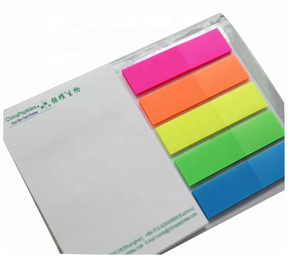 Cubo de notas adhesivas con impresión de logotipo personalizado, Cubo de notas plegable con Memopad, juego de bloc de notas adhesivas - Product Image 2
