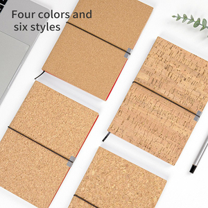 High Quality A5 Hardcover Cork Journal Diary <strong>Notebook</strong> 100 Sheets Environmentally Friendly Custom Wholesale with Metal Buckle