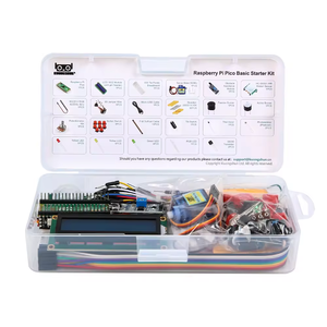 Kit de inicio de Raspberry Pi Pico con módulo de pantalla LCD Breadboard I2C 1602, el más nuevo Servo Mirco de 9g para Raspberry Pi Pico - Product Image 3