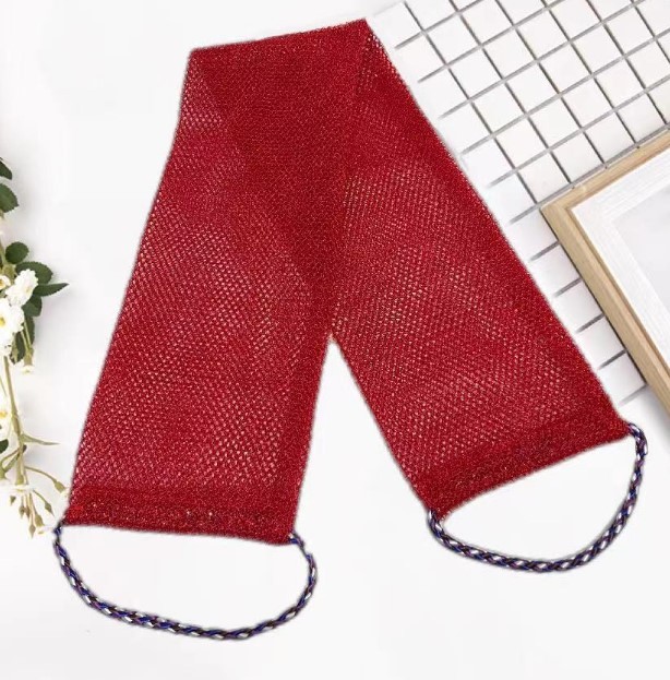 Red with rope
