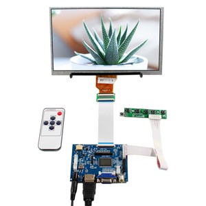 Lcd Multi Media Ad Displayer Módulo Lcd Pantalla de visualización 800X480 At090Tn10 Panel Lcd de 9 pulgadas con placa de controlador Ttl de 50 pines - Product Image 6
