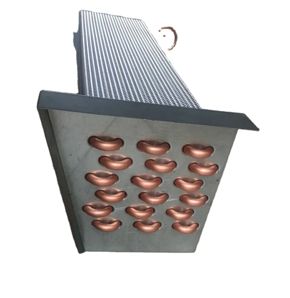 Vitrine de réfrigération tube de cuivre aluminium cuivre bobine évaporateur nouveau utilisé pour système de refroidissement par air appareil ménager