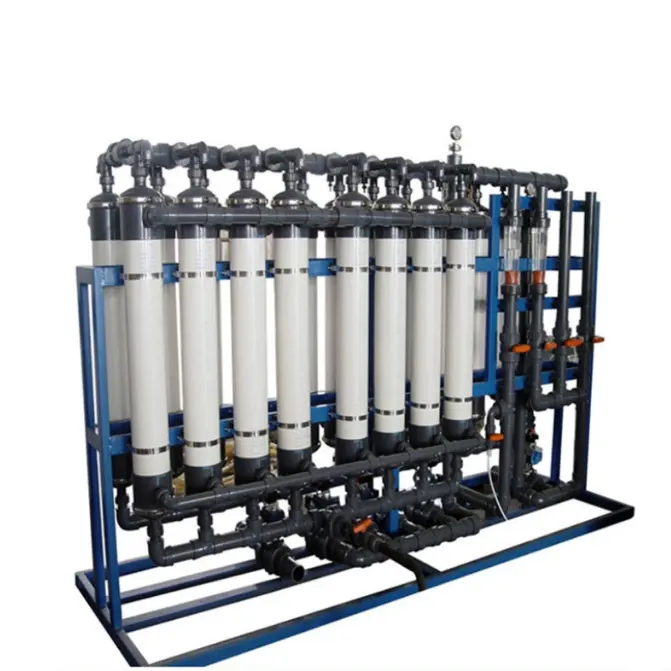 Sistema de ultrafiltración para toda la casa 0,25-50 toneladas Equipo de ultrafiltración sistema de filtro ro UF Tratamiento de Agua de ultrafiltración