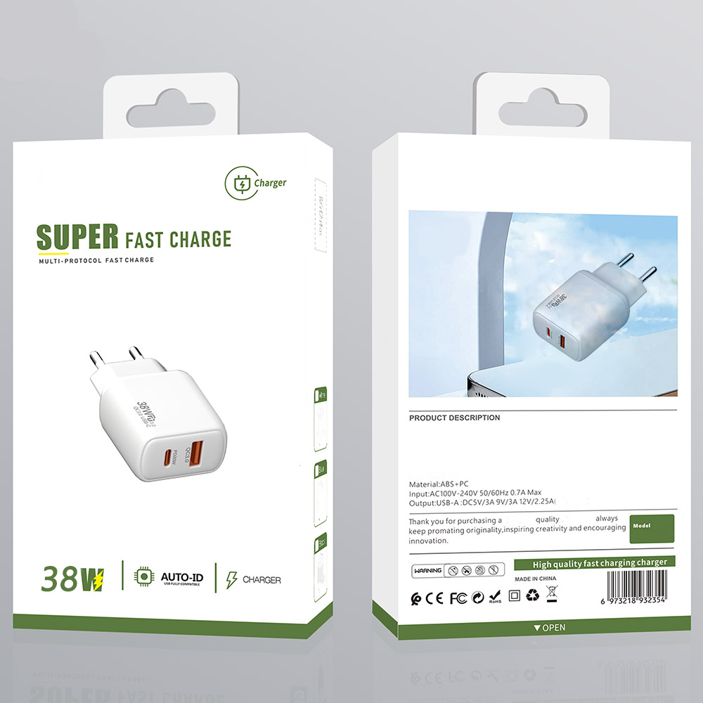 chargeur ue blanc