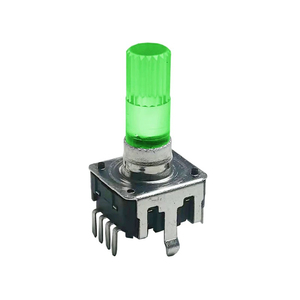 Single Dual Color RGB LED Encoder <strong>Switch</strong> with Luminous Damping Sense <strong>Audio</strong> Volume Adjustment <strong>Switch</strong> for Electronic Components - Product Image 4