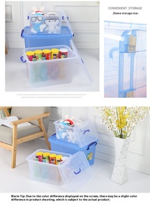 プラスチック製収納ボックス超大型透明 - Product Image 3