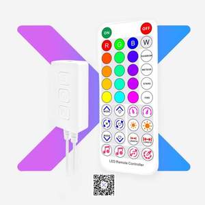 SP611E 38 tuşları RGB IC LED BT denetleyici adresli Led ışık şeritler bluetooth piksel SPI Led denetleyici - Product Image 3
