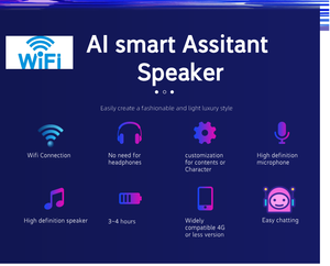 Ai Chatgpt 4 Micrófono eléctrico Dispositivo de audio integrado Piezas de conversación inteligente basadas en Bluetooth para modelo de Big Data - Product Image 4