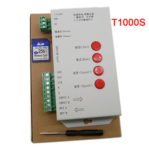 K-1000C (T-1000S Aggiornato) del controller K1000C WS2812B, WS2811, APA102, t1000S WS2813 LED 2048 Pixel di Controllo del Programma DC5-24V - Product Image 2