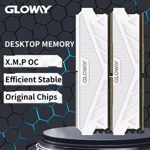 Gloway RAM Desktop Computer Memory Stick Desktop Weiß DDR5 32GB 5600MHz DIMM Cl46 Xmp Dual Memory Package - Product Image 6