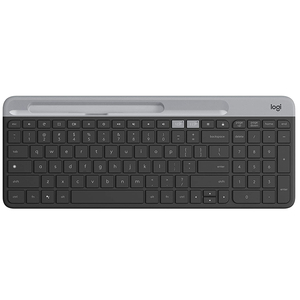 Logitech-teclado inalámbrico multidispositivo K580 Slim, receptor USB para sistema operativo cromado, interruptor fácil, batería de 24 meses, escritorio - Product Image 1