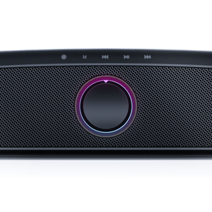 2.0 CH <strong>Bluetooth</strong> Mini Soundbar Small Size Gaming <strong>Speaker</strong> for <strong>Computer</strong> &amp; Laptop Compatible Apple Music - Product Image 5