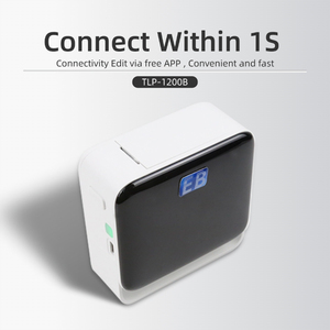 Eb TLP-1200B mini không dây nhiệt máy in nhãn cho di động Sticker Maker mực miễn phí trực tiếp máy in nhiệt 203dpi kho - Product Image 3