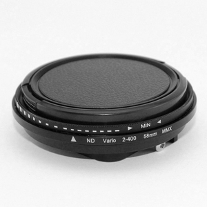 58mm <strong>ND</strong> 2 to <strong>ND</strong> 400 <strong>Filter</strong> Adjustable Neutral Density Variable <strong>Filter</strong> for DSLR - Product Image 2