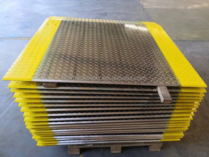 Equipamentos de manuseio de materiais Placas de carga e descarga para doca de carga móvel Placa de alumínio para doca de rampa