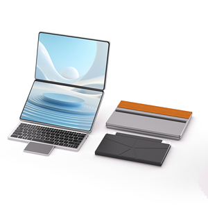 Di piccole dimensioni PC 3000mAh doppio schermo I3 N100 fornitura Notebook Computer 11 Business Laptop 16GB RAM Window11 sistema operativo - Product Image 4