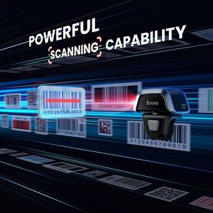Eyoyo Mini 3 In1 1D 2D Bluetooth Wireless Wearable Finger <strong>UPC</strong> QR Code <strong>Scanner</strong> Ring <strong>Barcode</strong> <strong>Scanner</strong> for Library Inventory - Product Image 6