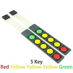 1 2 3 4 5 Tastenknopf Membran-Schalter Matrix Tastatur Array Tastatursteuerungstafel Pad DIY-Kit für Arduino Smart Car - Product Image 6