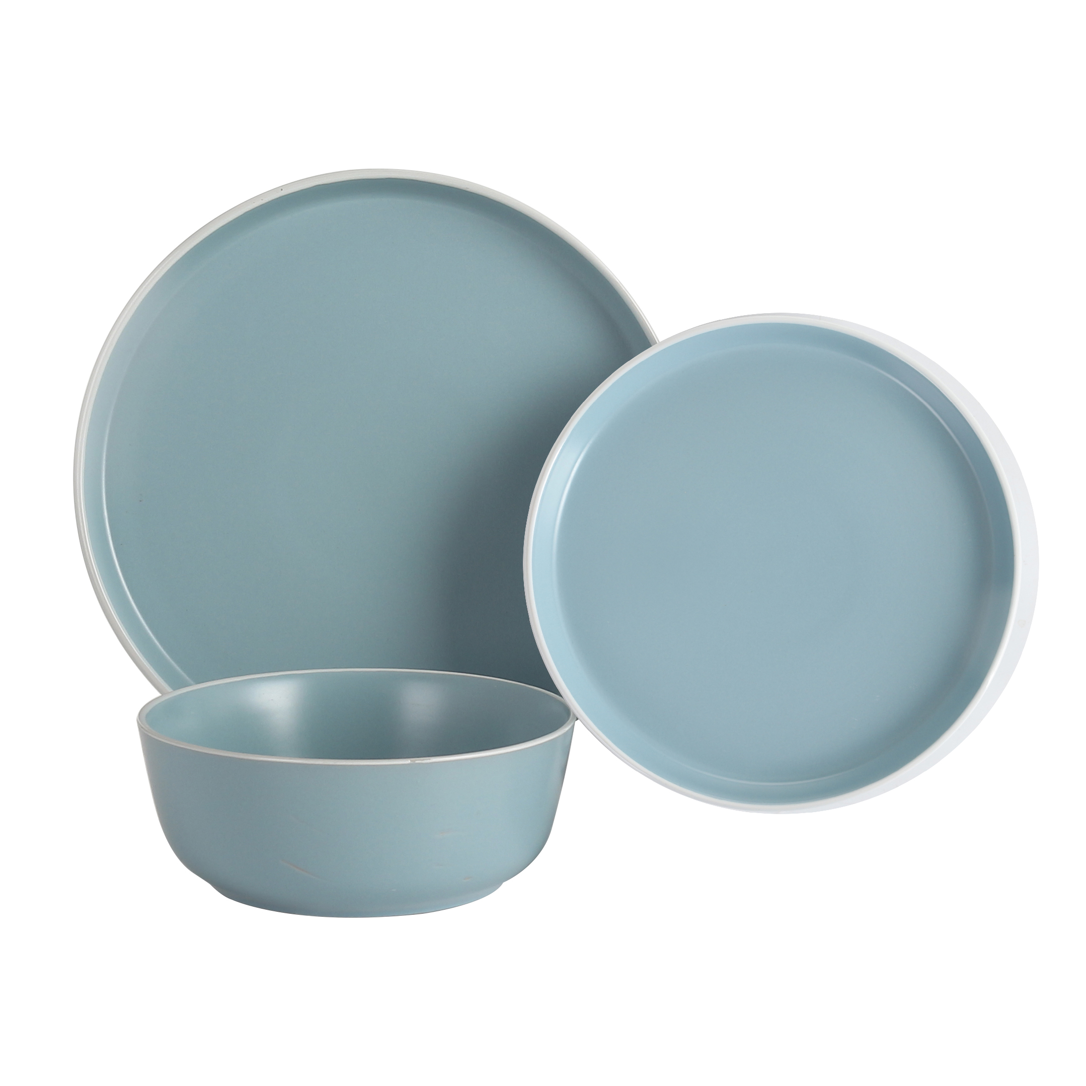 Ensemble de dîner 12pcs-Bleu