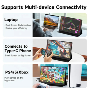 Monitor USB portátil 16,1 pulgadas Full HD IPS USB Tipo-C Pantalla IPS - Product Image 2