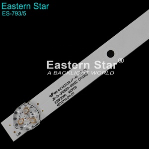 แถบไฟ LED JS-D-JP2820-051EC ทีวี ES-793 (71220) E28F2000ใช้ MCPCB สำหรับแถบแสงไฟ LED AKTV2812TS Akai 2ชิ้น