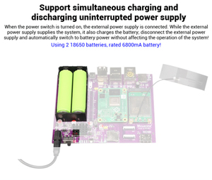 <span class=keywords><strong>Raspberry</strong></span> <span class=keywords><strong>Pi</strong></span> CM4 4G Entwicklungs platine mit CAT4 LTE Batterie Qualcomm EC20 USV Unterbrechung freie Strom versorgung ohne Laufwerk