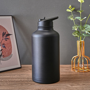 Tùy chỉnh <span class=keywords><strong>64</strong></span> oz cách điện <span class=keywords><strong>Hydro</strong></span> chai nước với rơm Nắp nửa Gallon nước bằng thép không gỉ <span class=keywords><strong>Flask</strong></span> Jug với Chug Nắp - Product Image 4