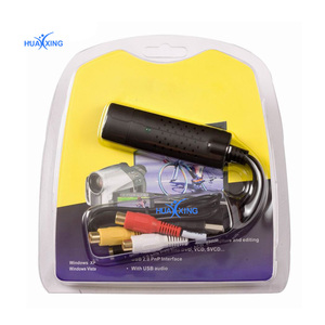 USB 2.0 视频音频采集卡设备适配器 VHS VCR 电视到 DVD 转换器支持 Win 2000/Win Xp /Win Vista/Win 7/8/10 - Product Image 3