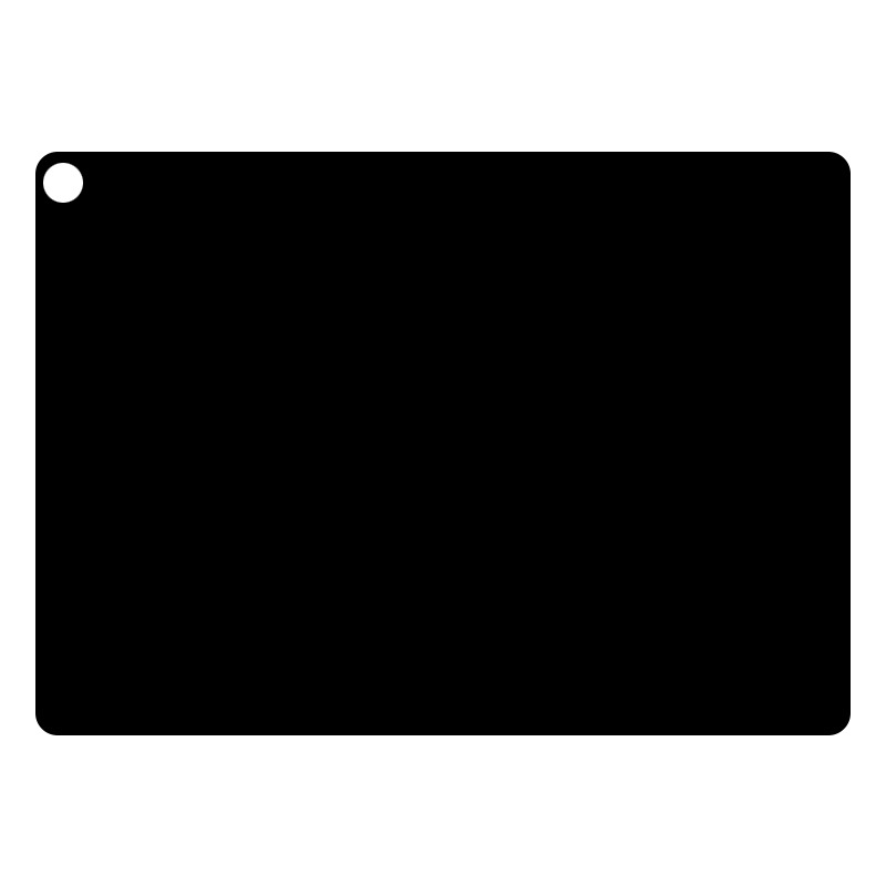 Rectangular2535 cm 0.7mm thick