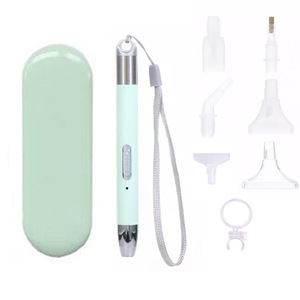 UBS Charging LED Light Drilling <strong>Pointer</strong> Pen Multifunctional Luminous Tricolor Diamond Drawing Tool Drill Point Pen with Tix Box