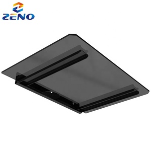 Комплект из закаленного стекла DVD или аудио полка прочный держатель DVD настенный держатель 344*240 мм 10 кг ZENO Q08 - Product Image 3