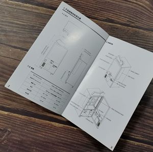 说明书手表打印手表小螺旋菜单打印机打印蝴蝶小册子 - Product Image 4