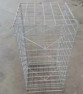 Boîtes de gabions hexagonales galvanisées à chaud en fil de fer soudé pour matelas de rivière et paniers muraux - Product Image 6