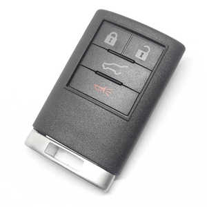 C-adillac <span class=keywords><strong>STS</strong></span> CTS SRX XTS ATS 2010 2011 2012 2015用スマート4ボタンキーカードノーカットブレード付きリモートキーシェルケース