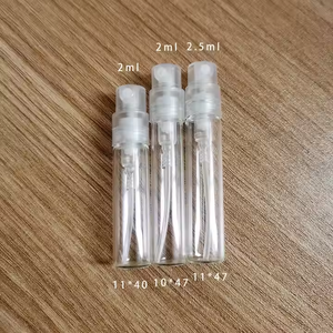 Botol sampel parfum kaca semprot Mini, 1ml <span class=keywords><strong>1.5ml</strong></span> 1.8ml 2ml 2.5ml 3ml 5ml botol sampel untuk kosmetik perawatan kulit - Product Image 3