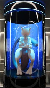 Özel büyük boy Pikachu ve Pokemon karakterler Mewtwo ve charidecoration dekorasyon için heykeller reçine sanat modeli - Product Image 3