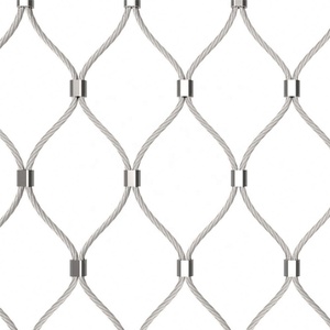 Rete per rete di fune in acciaio inossidabile rete per esterno per voliera per roccia di protezione per caduta in corda di rete per Zoo in acciaio inossidabile - Product Image 5