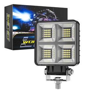 High Quality Driving Lights <strong>12W</strong> 4x4 Square <strong>Led</strong> Work Light Working Light Off Road Motorcycle Truck Car WorkLight <strong>12V</strong> Offroad - Product Image 1
