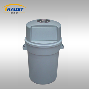 Itme kapı üst kül sigara kutusu ile Traust 32-Gallon PP plastik çöp tenekesi - Product Image 4