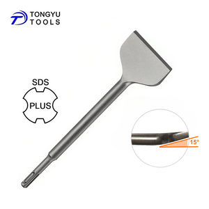 SDS cộng với 3 "x 10" gạch loại bỏ đục bit, <span class=keywords><strong>cranked</strong></span> Đầu phẳng xẻng rộng mở rộng công cụ cho búa quay, thinset vữa sàn - Product Image 1