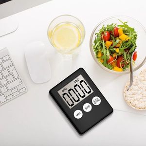 Küchen timer Super dünner LCD-Digital bildschirm Kochen Countdown Up Magnet uhr Wecker Zubehör Schlafsport-Arbeits werkzeug - Product Image 4