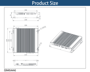 産業用コンピューター2シリアル2ネットワーク8-USBレベル産業用コンピューターアクセサリーコントローラー - Product Image 5