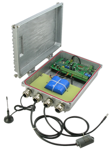Weather Station 4G Battery <strong>Operated</strong> Data Logger Temperature Monitoring <strong>Device</strong> Alarm Security Alarm <strong>System</strong> - Product Image 2