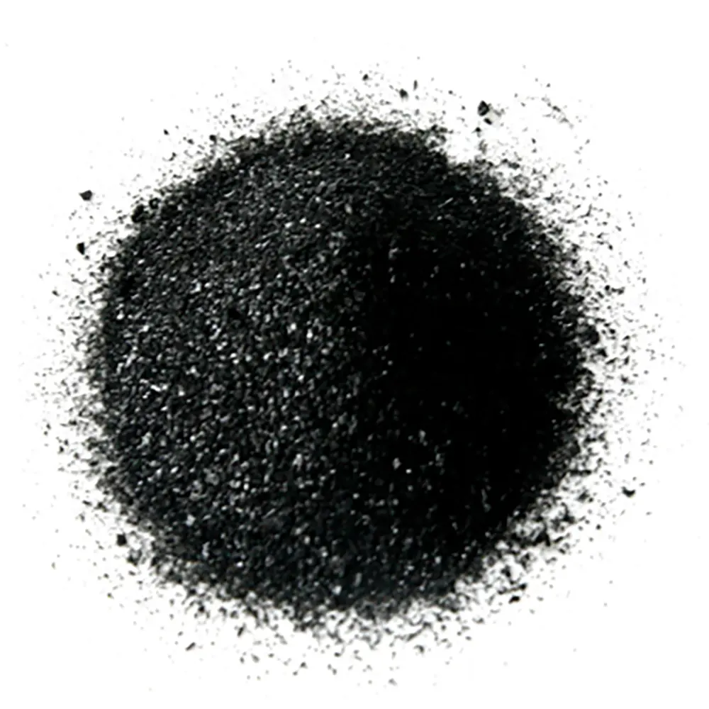 Fabrika fiyat siyah pul tozu 100 suda çözünür potasyum humat 70% Humic asit tozu