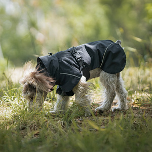 Fashionable Summer &amp; <strong>Spring</strong> Polyester Dog Raincoat Waterproof Reflective Pet Apparel for Outdoor Use - Product Image 6